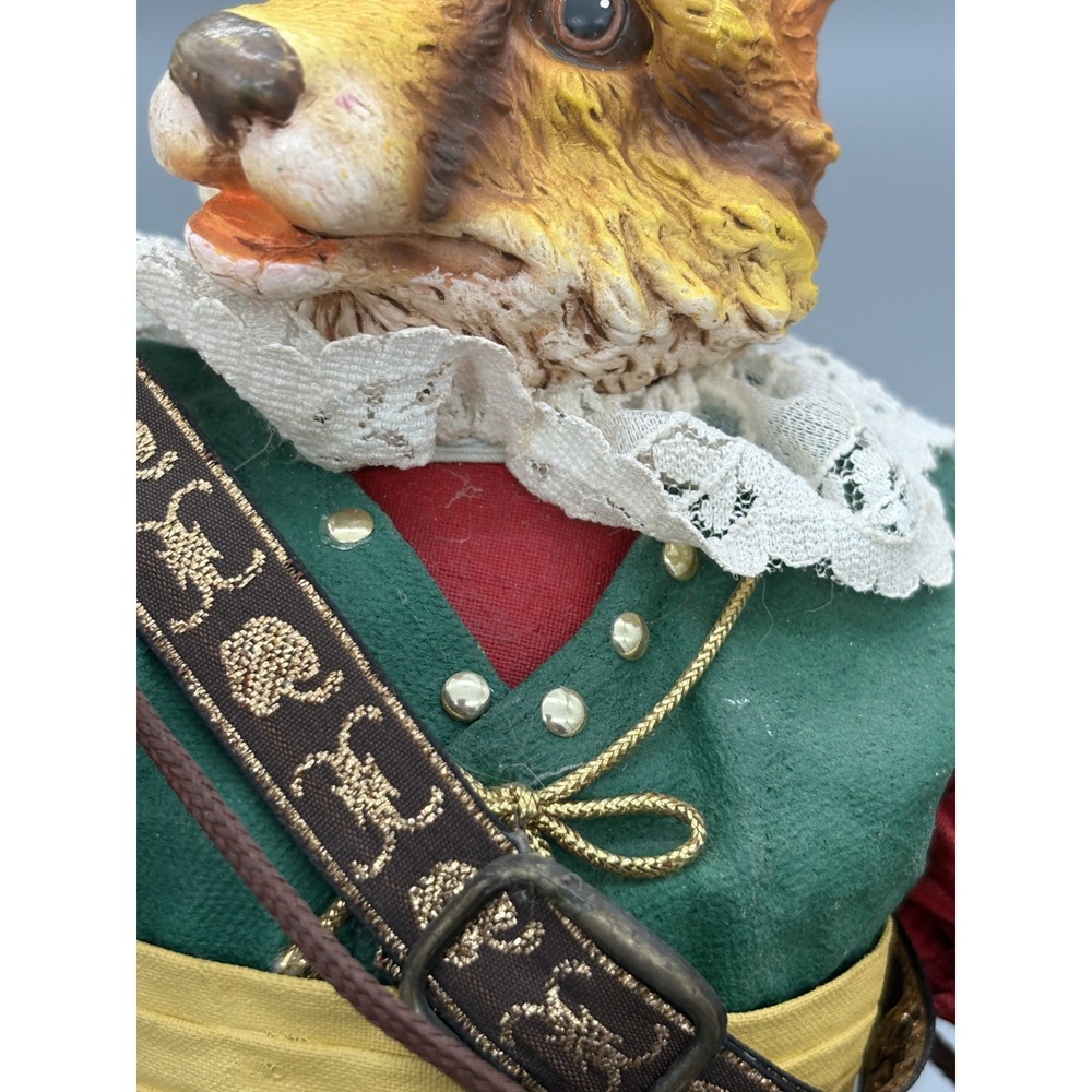 Sir Red Fox Londonshire by Possible Dreams Resin Figurine Papier Mâché VTG 1991 - Picture 13 of 16